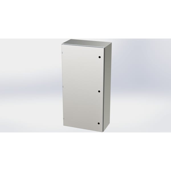 1/4 Turn Latch Electrical Enclosures, 48 in H, 12 in D, 24 in W, NEMA 3R, 4, 4X, 12, 13